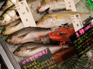 取材当時の鮮魚売り場
