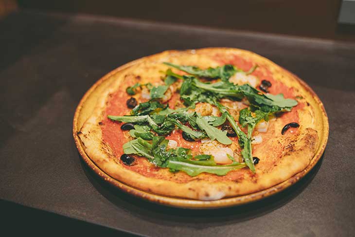 『PIZZERIA CALIMERO』ピッツァシュリンプ