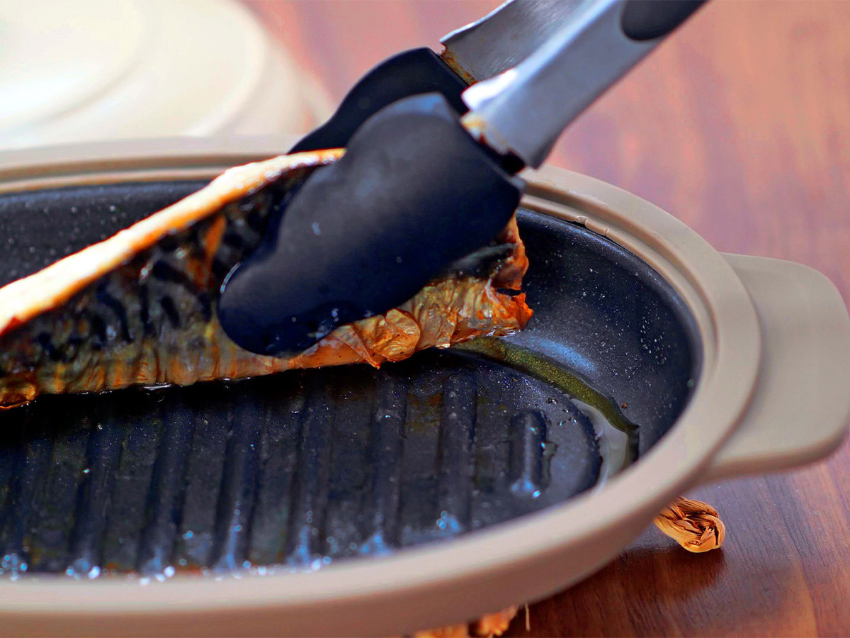 凸凹で余分な脂を落としてくれるのも◎