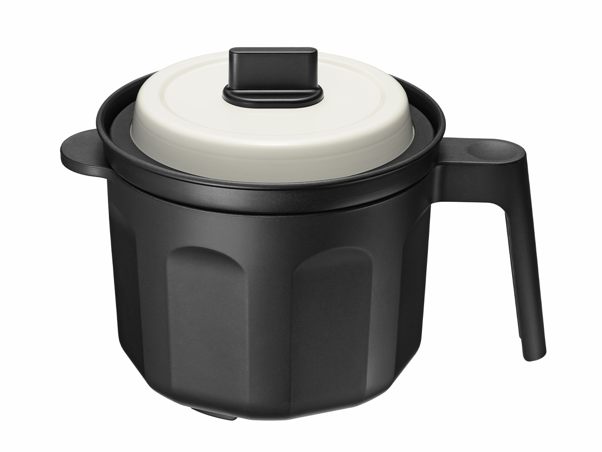 一度に多くの量を調理する必要がない、1~2人暮らしの方に最適なサイズ感