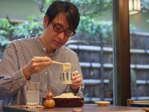 お待ちかねのお蕎麦の時間