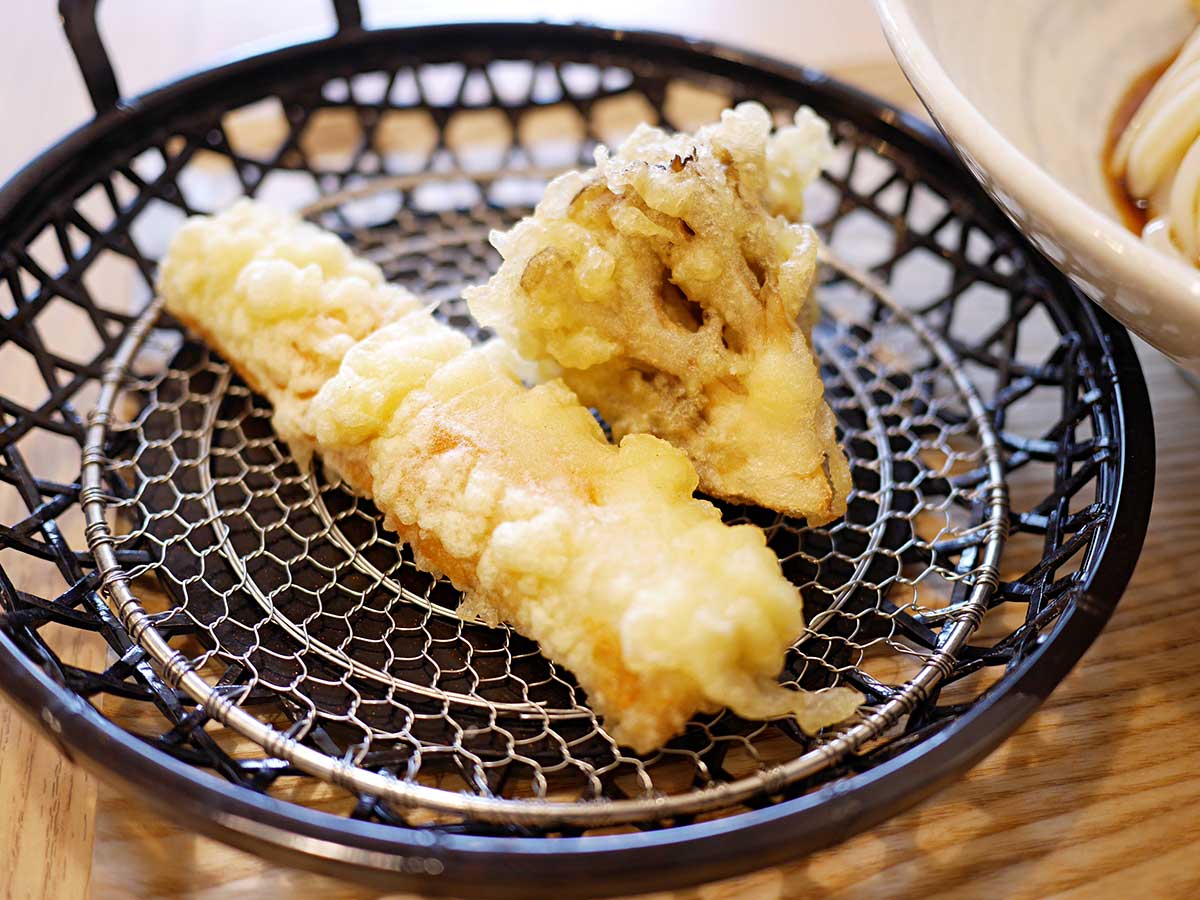 そのままでもつゆにつけても美味しい天ぷら