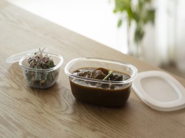 【脱・生活感】つくおきおかず容器をそのまま食卓へ。「うつわにもなる保存容器」がおしゃれで優秀！