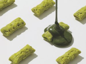 45g入 680円。名古屋店限定の抹茶フレーバーが満を持して登場！