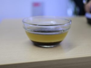 「塩麹ローストポーク」を調理した際の脂
