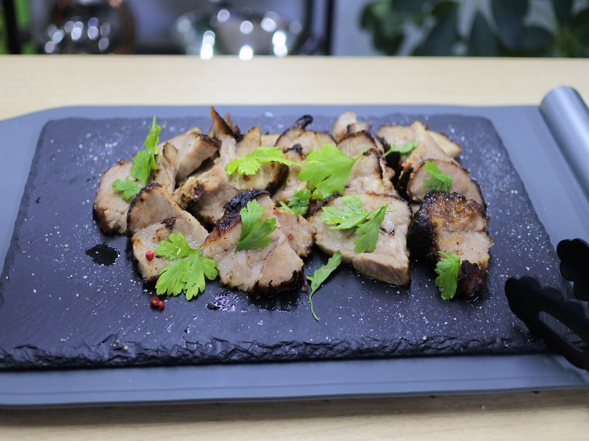 余計な脂は落ちても、旨味はぎゅっと閉じ込めています