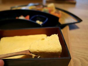 この「だしまき」は京都離宮でしか味わえない逸品