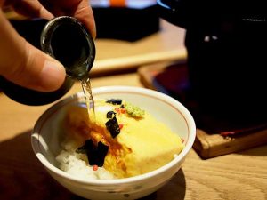 出汁巻き玉子の出汁茶漬けでフィニッシュという心憎い演出