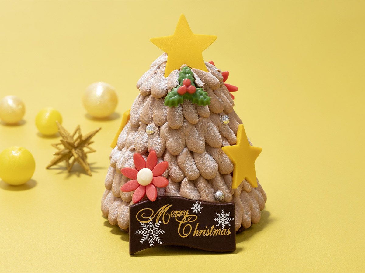 サイズ:直径約9cm×10cm/4200円。ツリー型のフォルムがクリスマス気分を盛り上げる