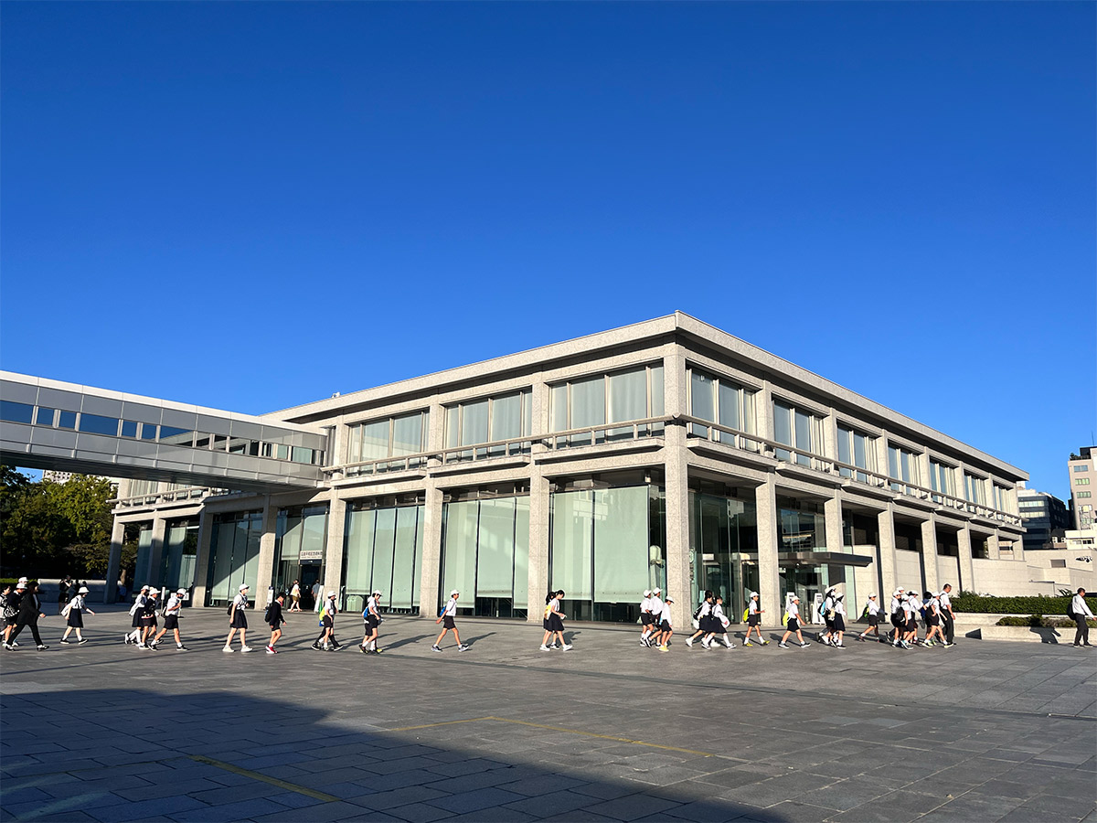 小学校の修学旅行で訪れた、“広島平和祈念資料館”