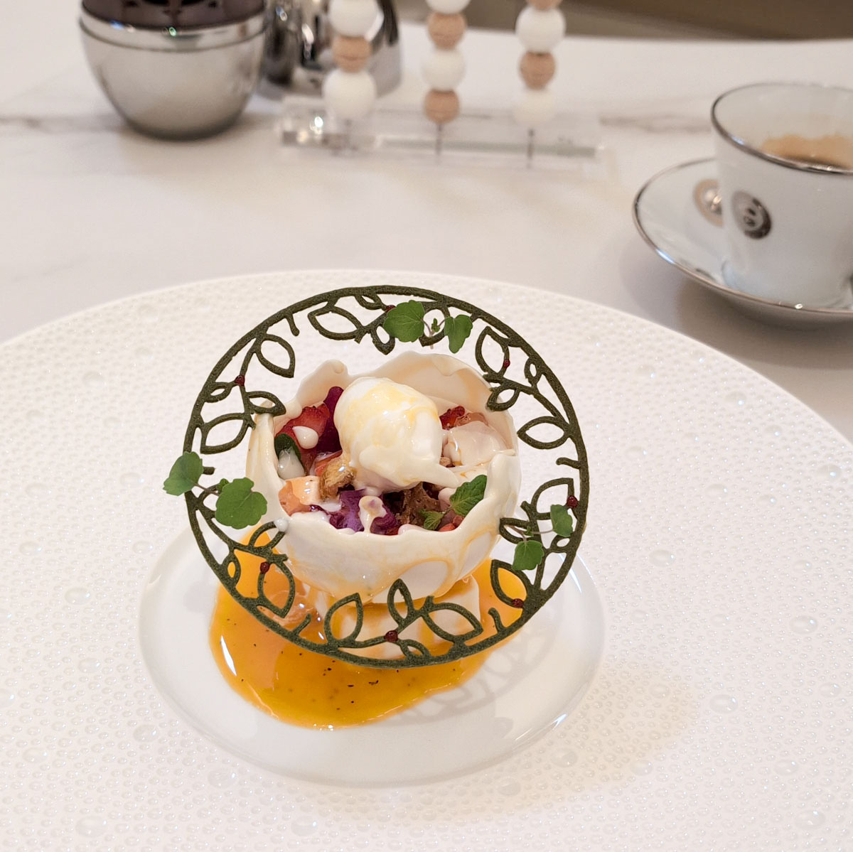 洋梨　アーモンド　ホワイトチョコレート