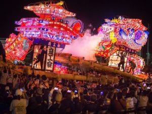 北海道三大あんどん祭りのひとつ「沼田町夜高あんどん祭り」