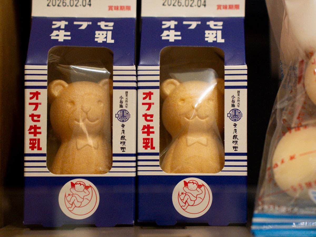 新潟のアンテナショップで発見! オブセ牛乳と老舗和菓子が作った「くまさん最中」が可愛すぎる