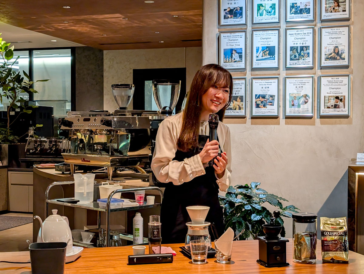 UCCコーヒーアカデミー東京校専任講師 村田果穂さん