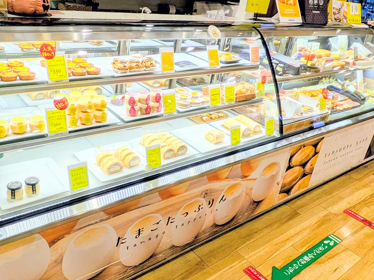 時間が合えば出来立てのスイーツを購入することができる