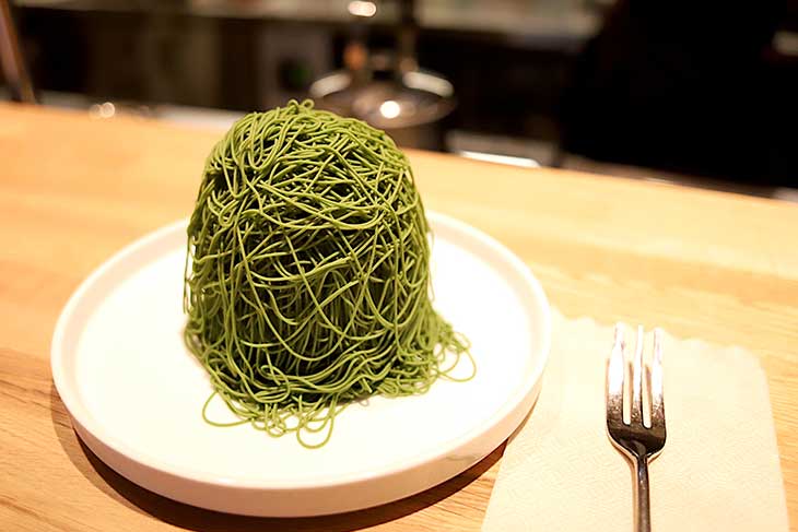 抹茶モンブラン 1,210円