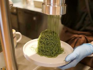 想像以上にどんどんでてくるモンブランクリーム