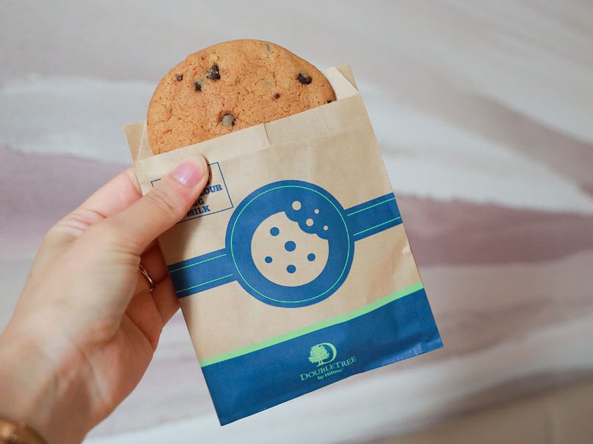 ウェルカムスイーツのチョコチップクッキー