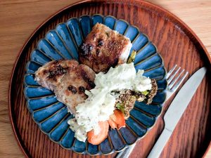 マヨネーズと粒マスタードと和えてタルタル風に。グリルした肉や野菜と相性が良いです