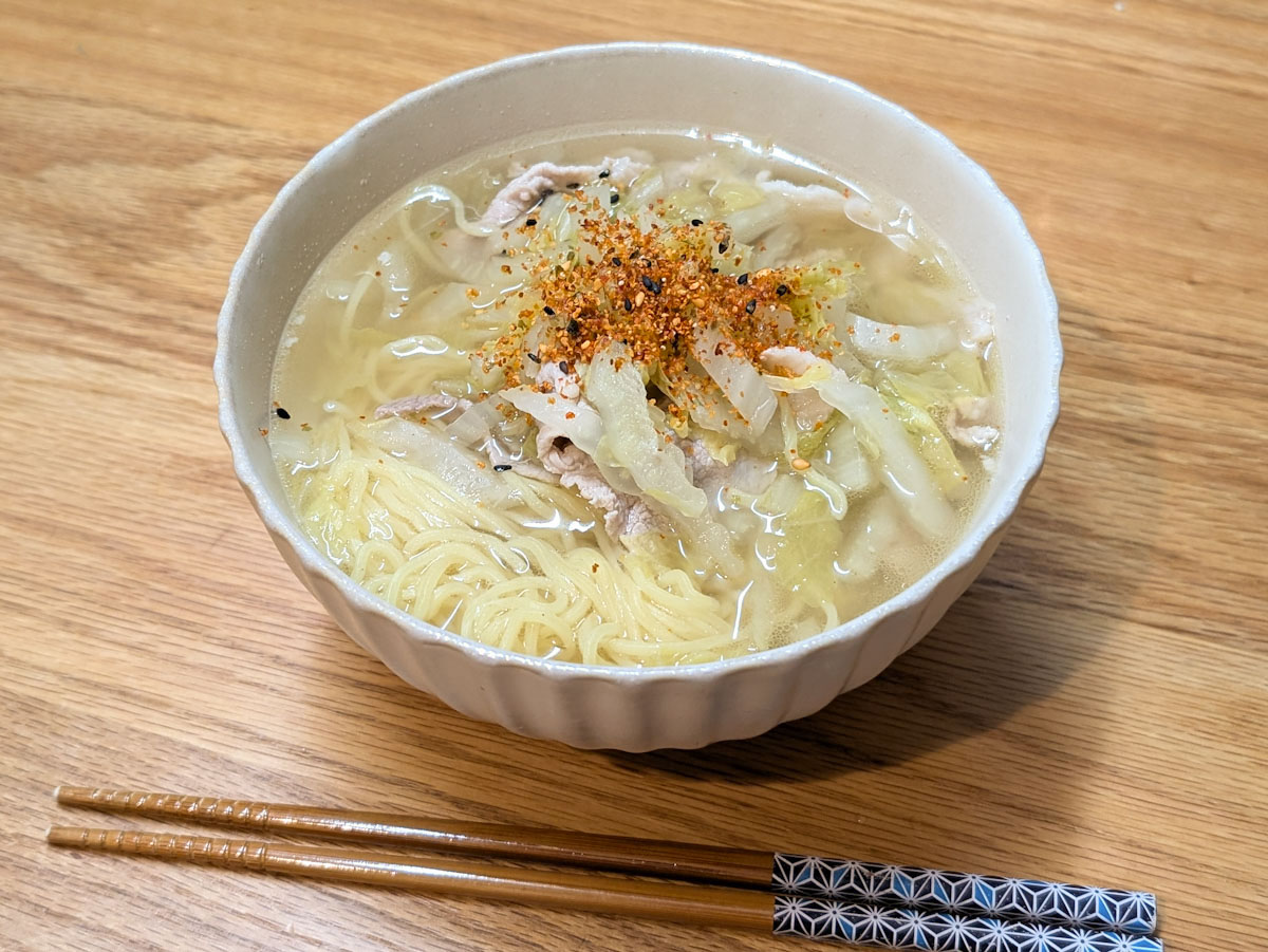 スープの味を濃いめにしたら煮込みラーメンにもピッタリ［食楽web］