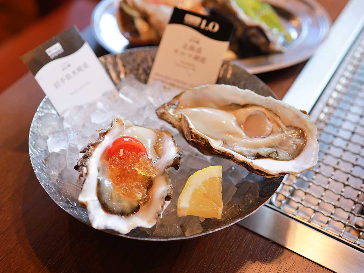 えぐみが少なく何個でも食べられそうな生牡蠣は1個400円から