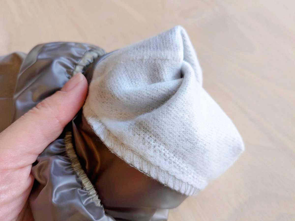 水仕事中の指先の冷えが軽減する