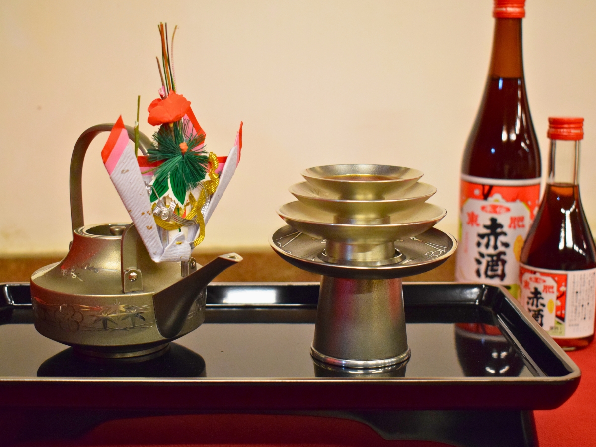 新しい一年の門出に清らかな気持ちでいただく「お屠蘇」　