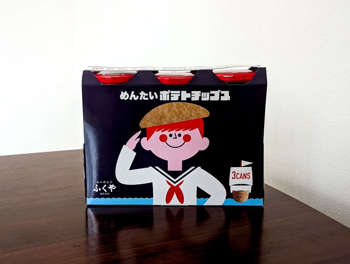「めんたいポテトチップス」3本セット［食楽web］