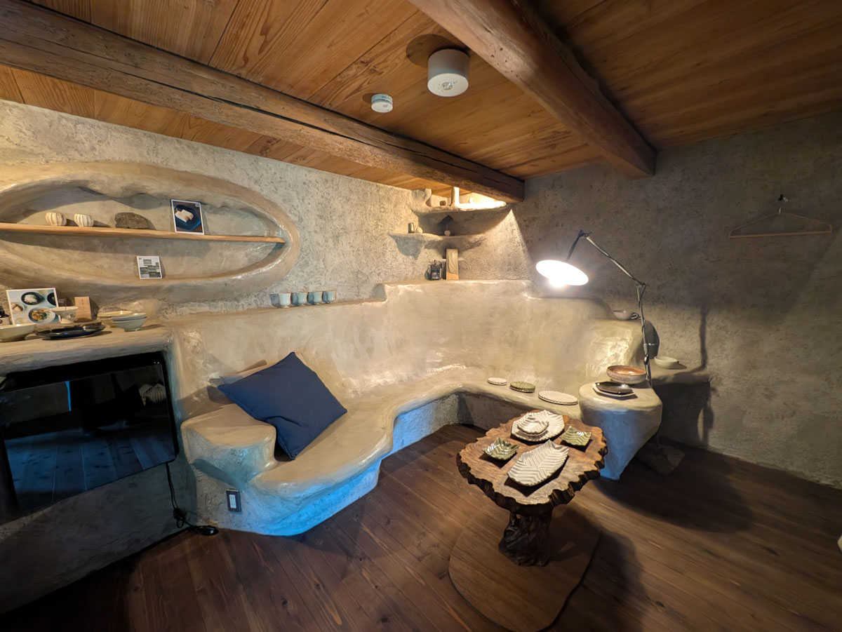 「 つち(土の棟)」※取材時はイベント中のため、通常のレイアウトと異なる場合があります