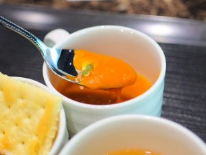 ホテルグレイスリーソウルの「カボチャ粥」