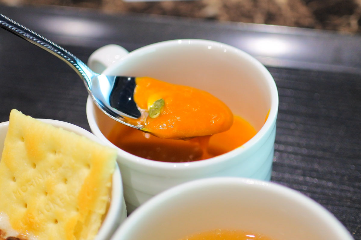 ホテルグレイスリーソウルの「カボチャ粥」