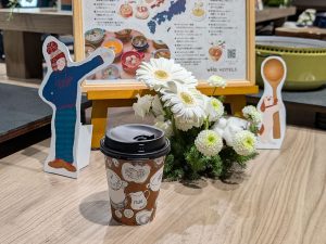 フェア限定のスープ専用テイクアウト容器も各スープの近くに用意。部屋に持ち帰ってゆっくり飲めるのも嬉しいポイント