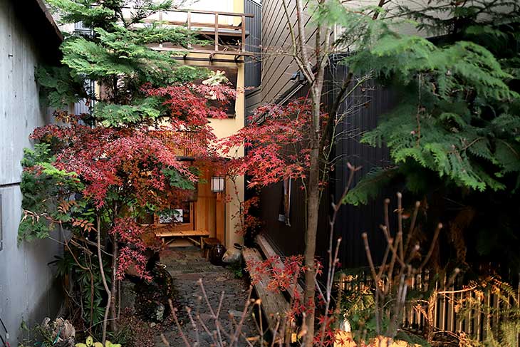 紅葉も美しい京都の名店