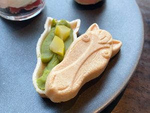 新年らしい遊び心のあるビジュアルながら、味わいはとても上品