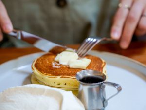 モーニングから楽しめる至福のパンケーキ