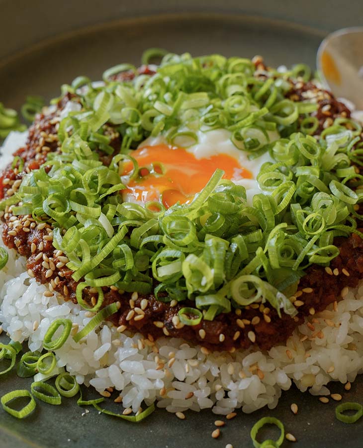 名物の一つ「和風キーマカリー」も絶品！