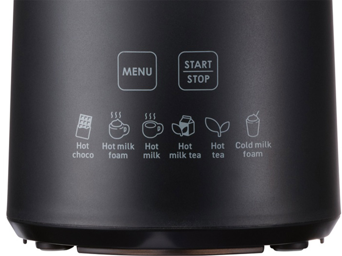 本体側面のMENUボタンで目的のメニューを選択してSTARTボタンを押すだけと操作はシンプル