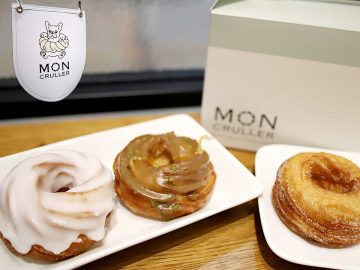 大阪食べ歩きの新名物ドーナツ！話題の店『MON CRULLER』のフレンチクルーラー