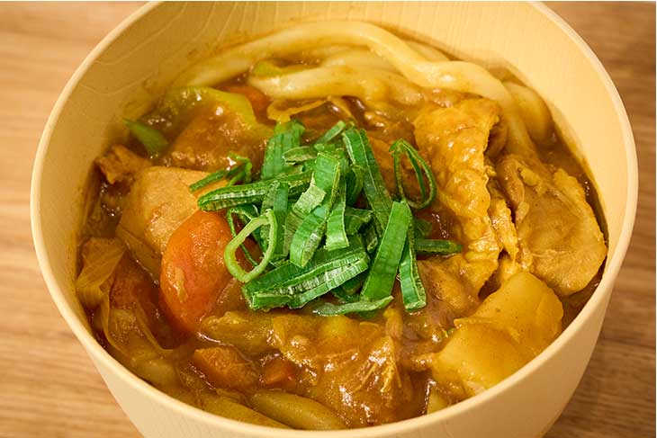 菊地さんのカレーをアレンジした『基本の「次の日のかれーうどん」』