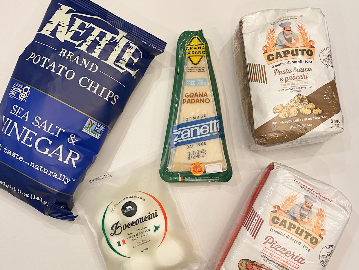 小麦粉も種類豊富で、手作りピザやパスタも作りやすいです