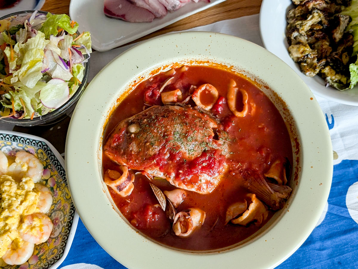 アクアパッツァ完成！