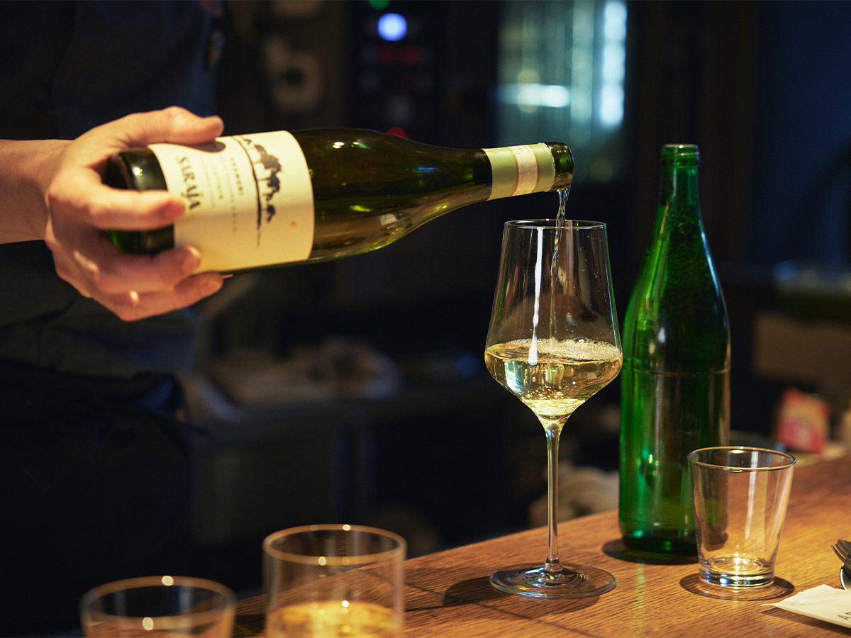 この日合わせたのは、サルデーニャ島のワイナリー・サラーヤの「クラモーリ」