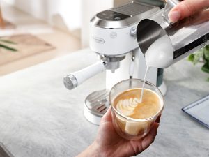 ラテアートにも気軽にチャレンジできます！