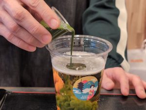 意外性ナンバーワンで、ちゃんと美味しい「抹茶ビール」