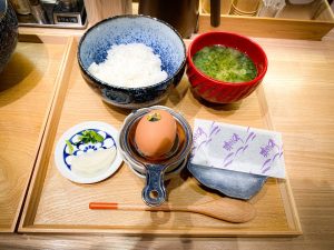 「⽣削り鰹節御膳」1,600円※削り節を別添え