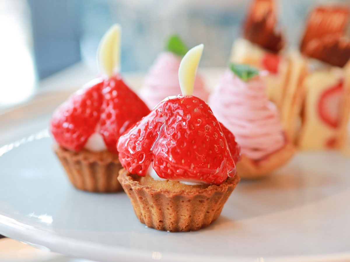 いちごのジュエルタルト