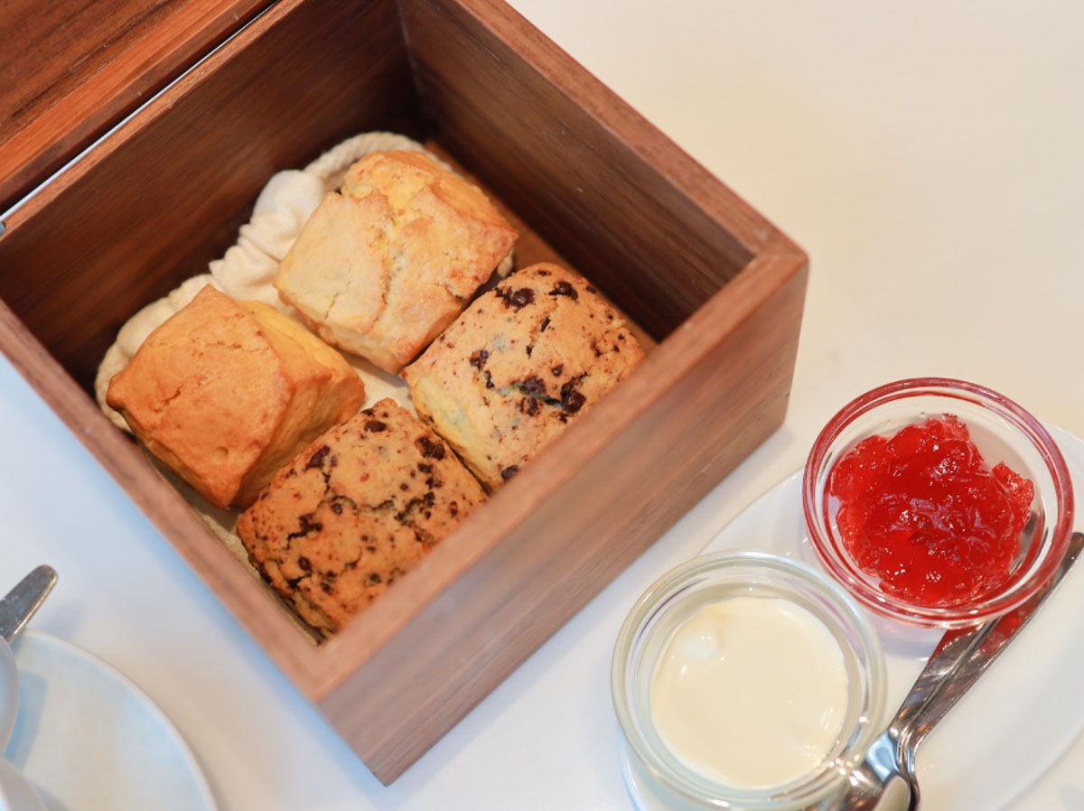 スコーンも最高［食楽web］