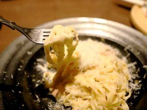 濃厚というは旨味もガツンと凝縮されたカルボナーラ