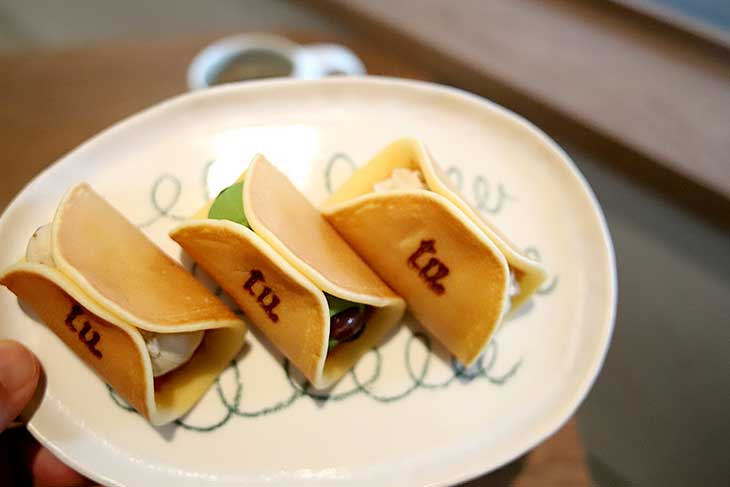 どこから見ても可愛いフォルム。コーヒーにもよく合う